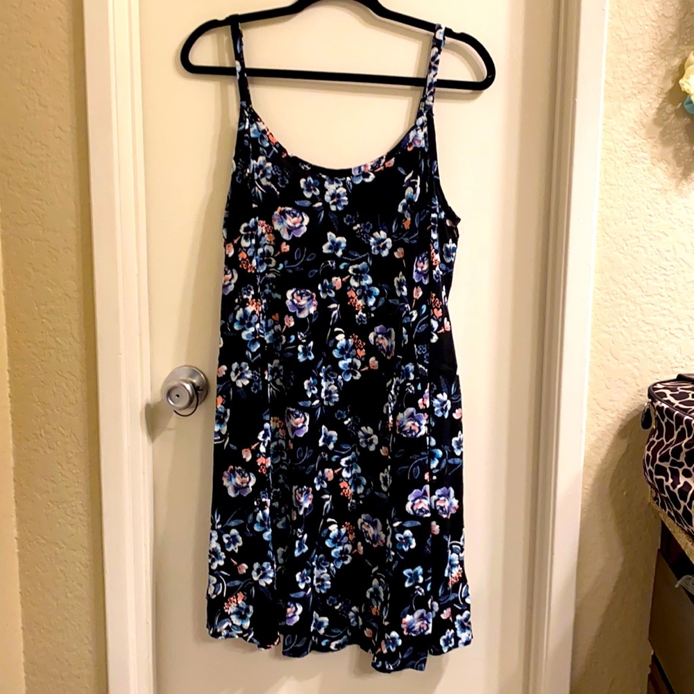 Floral print dress